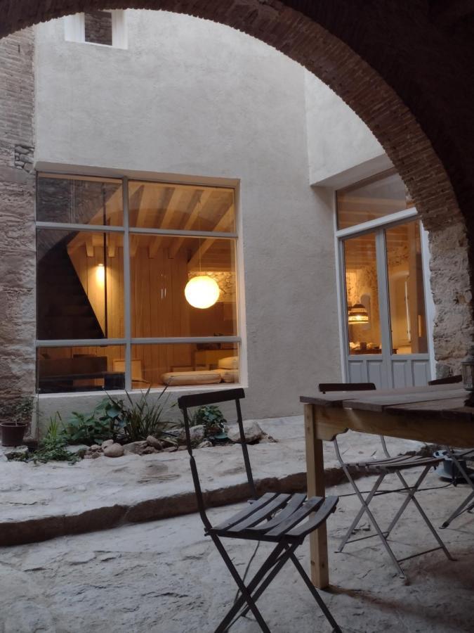 Can Tando Restored Catalan Old Barn To Enjoy Peaceful Rural Simplicity Sant Jordi Desvalls Exterior photo